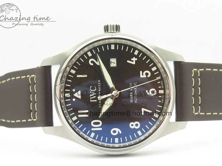 MIROTIME 0310 Practical MARK XVIII ANTOINE DE SAINT EXUPÉRY IW327003 SS MKS 1:1 Best Edition on Brown Leather MIYOTA 7193